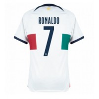 Fotbalové Dres Portugalsko Cristiano Ronaldo #7 Venkovní MS 2022 Krátký Rukáv